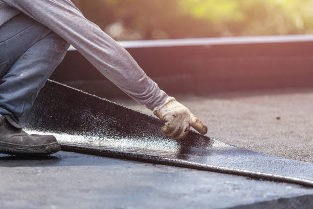 Professional Crawl Space Encapsulation technician working in Fayetteville, NC